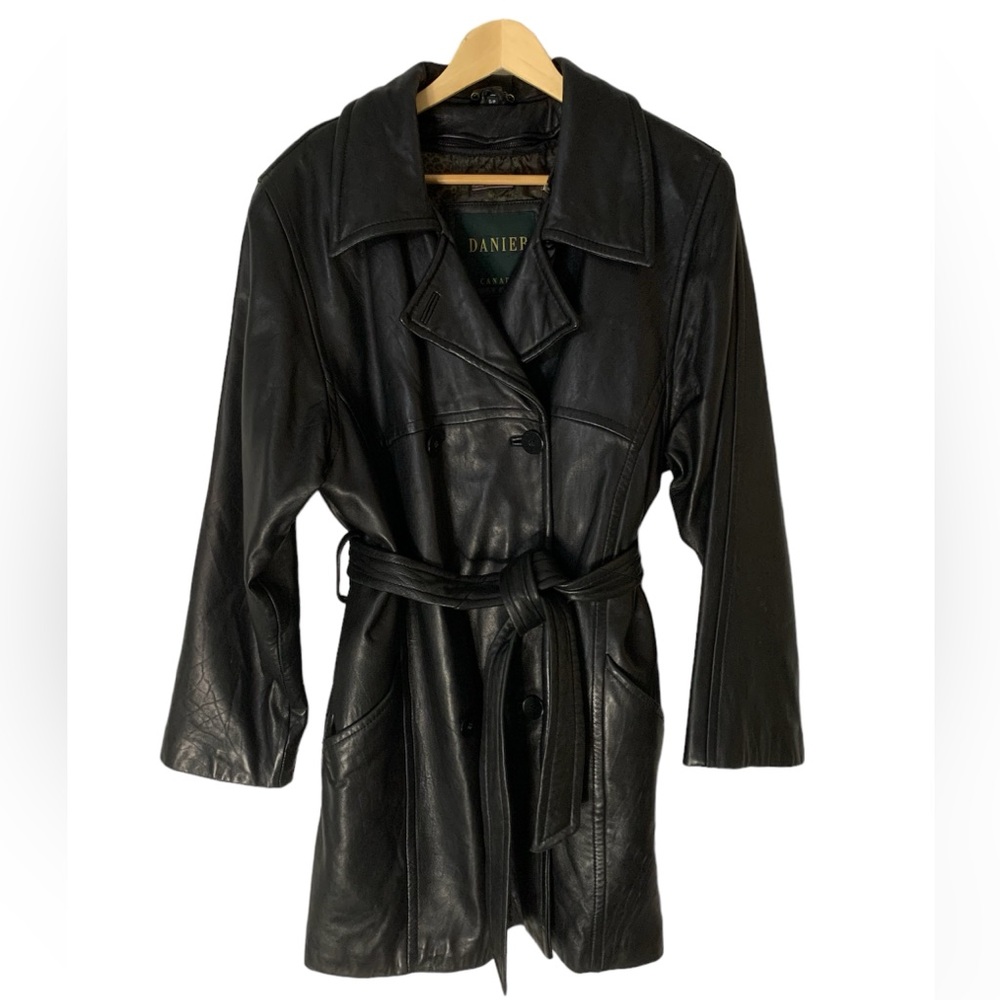 Danier Leather Thinsulate Coat with removable liner.